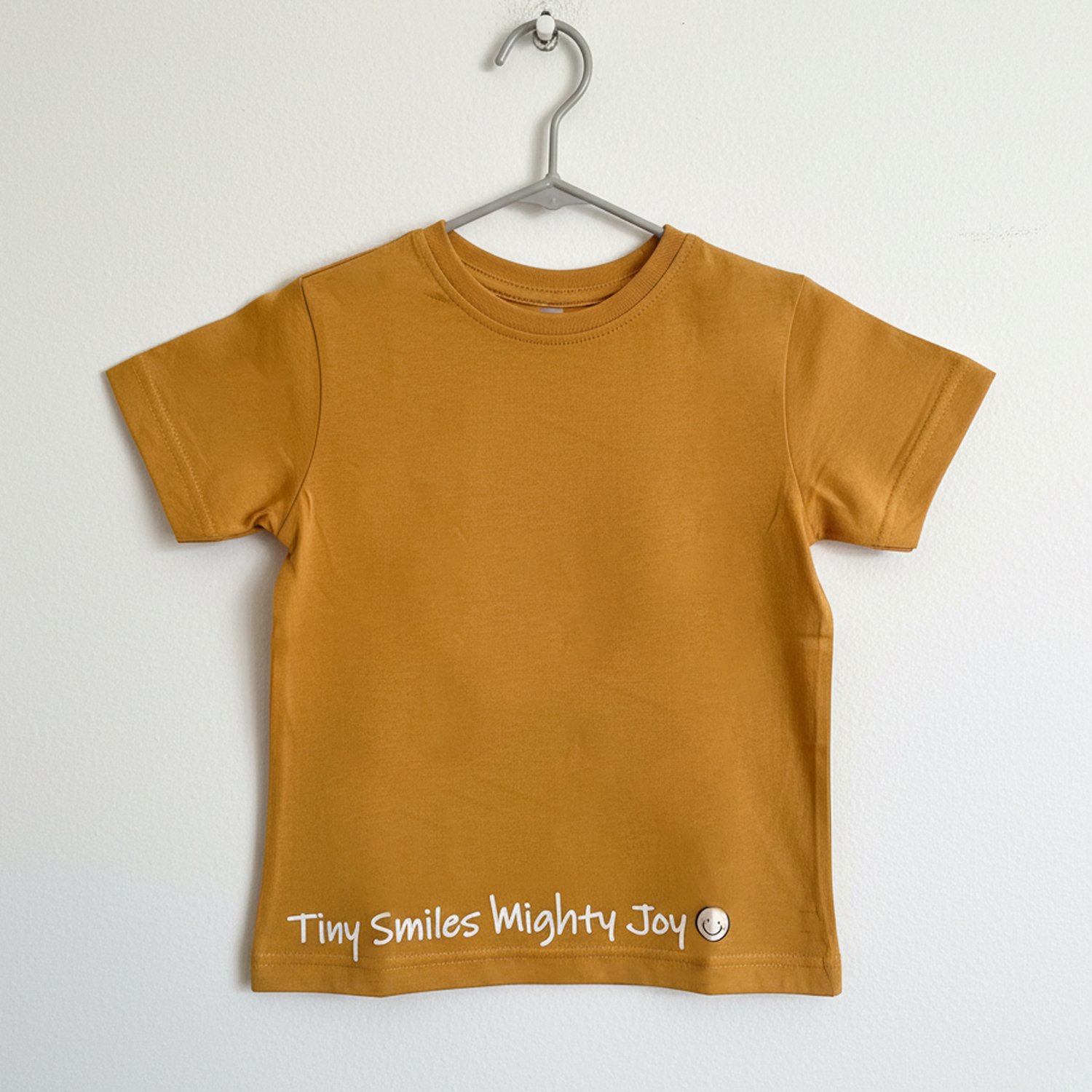 Tiny Smiles Mighty Joy – Unisex T-shirt - Image 3