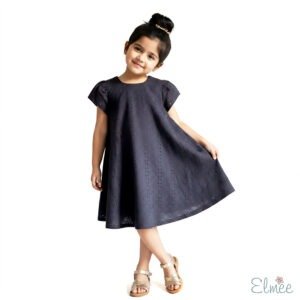 Black Cutlon Tent Dress