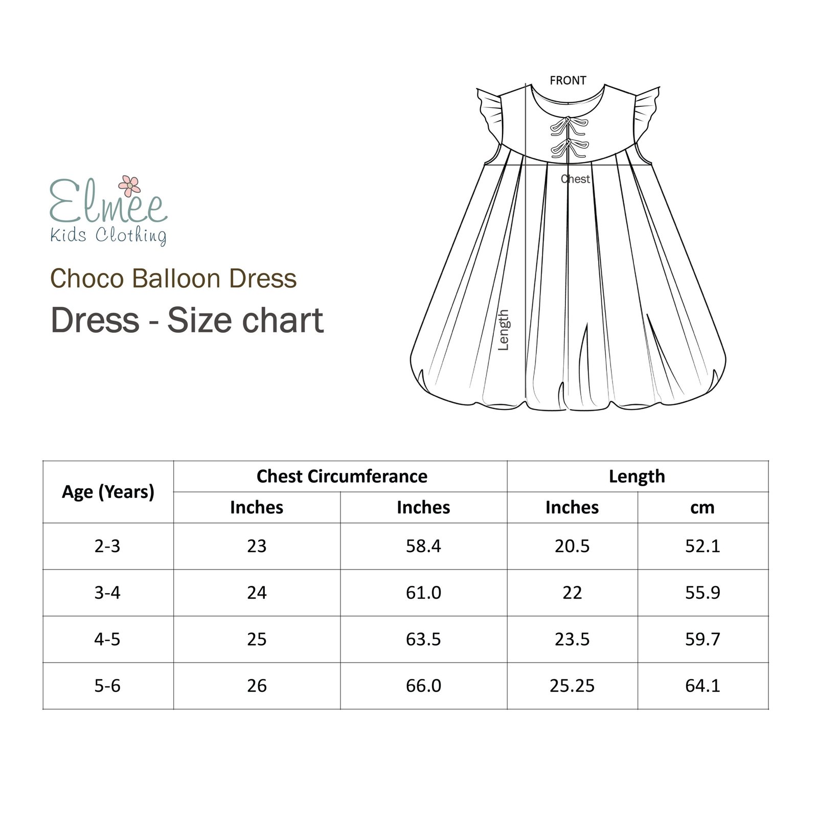 Choco Balloon Dress - Image 4