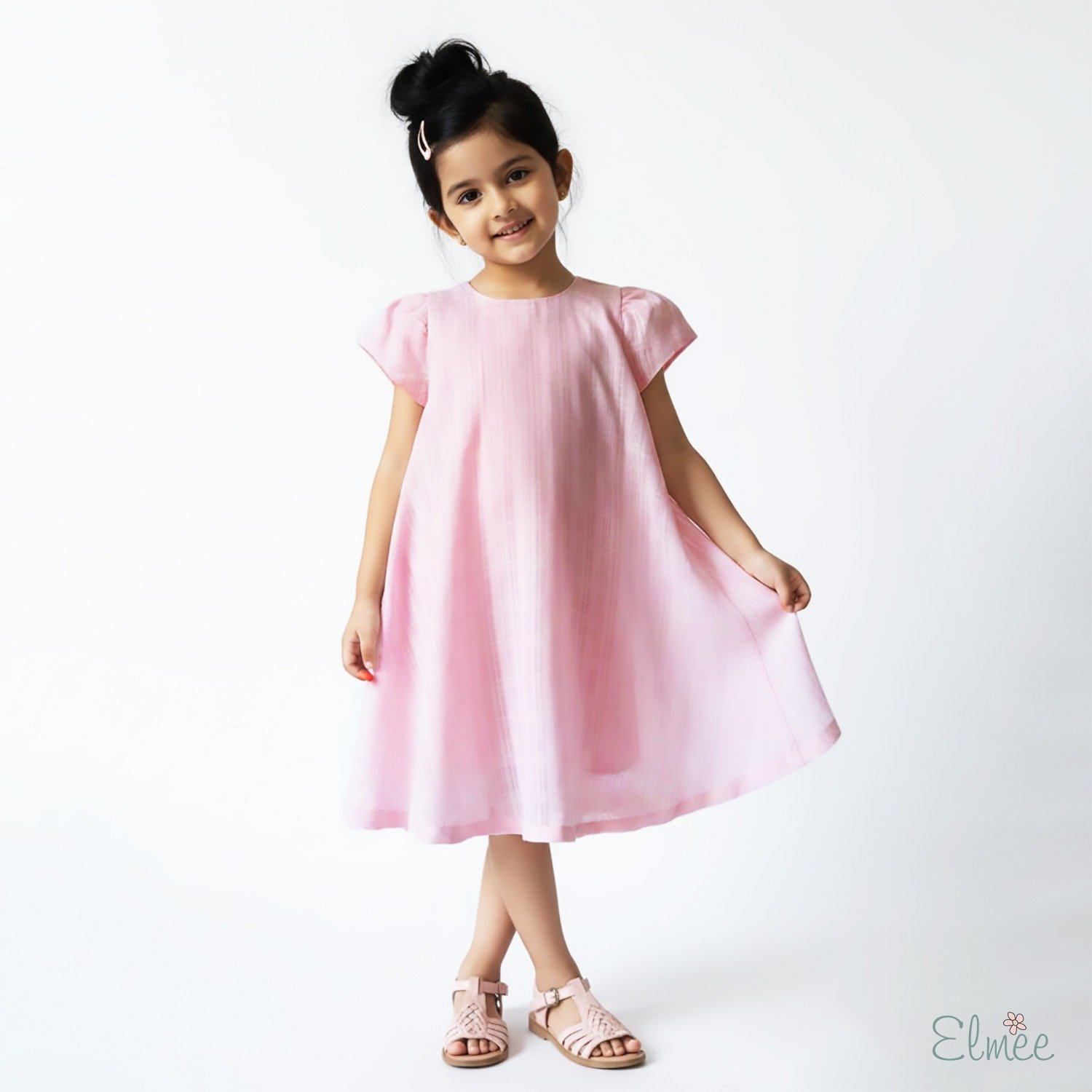 Cotton Blush Tent Dress