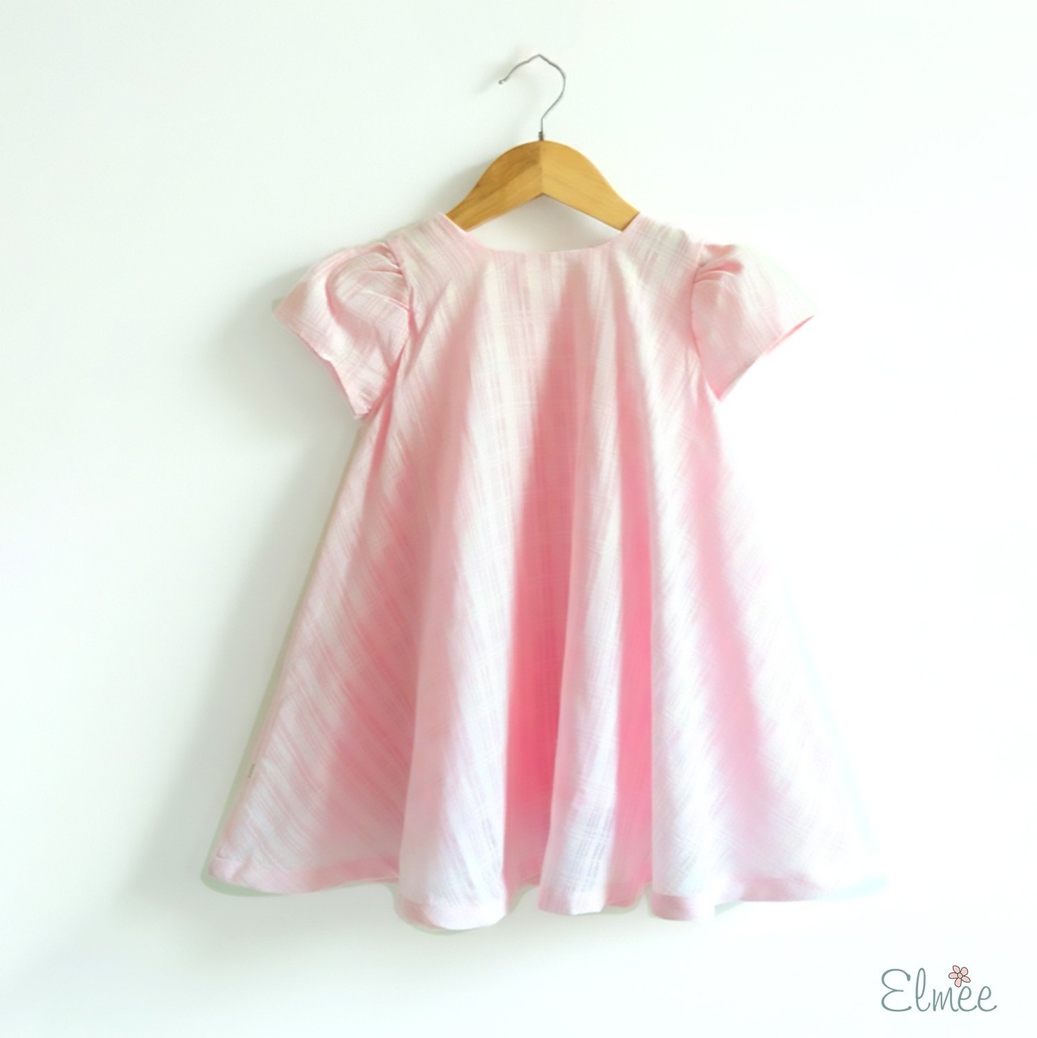Cotton Blush Tent Dress - Image 3