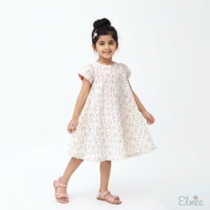 Tiny Sprig Tent Dress