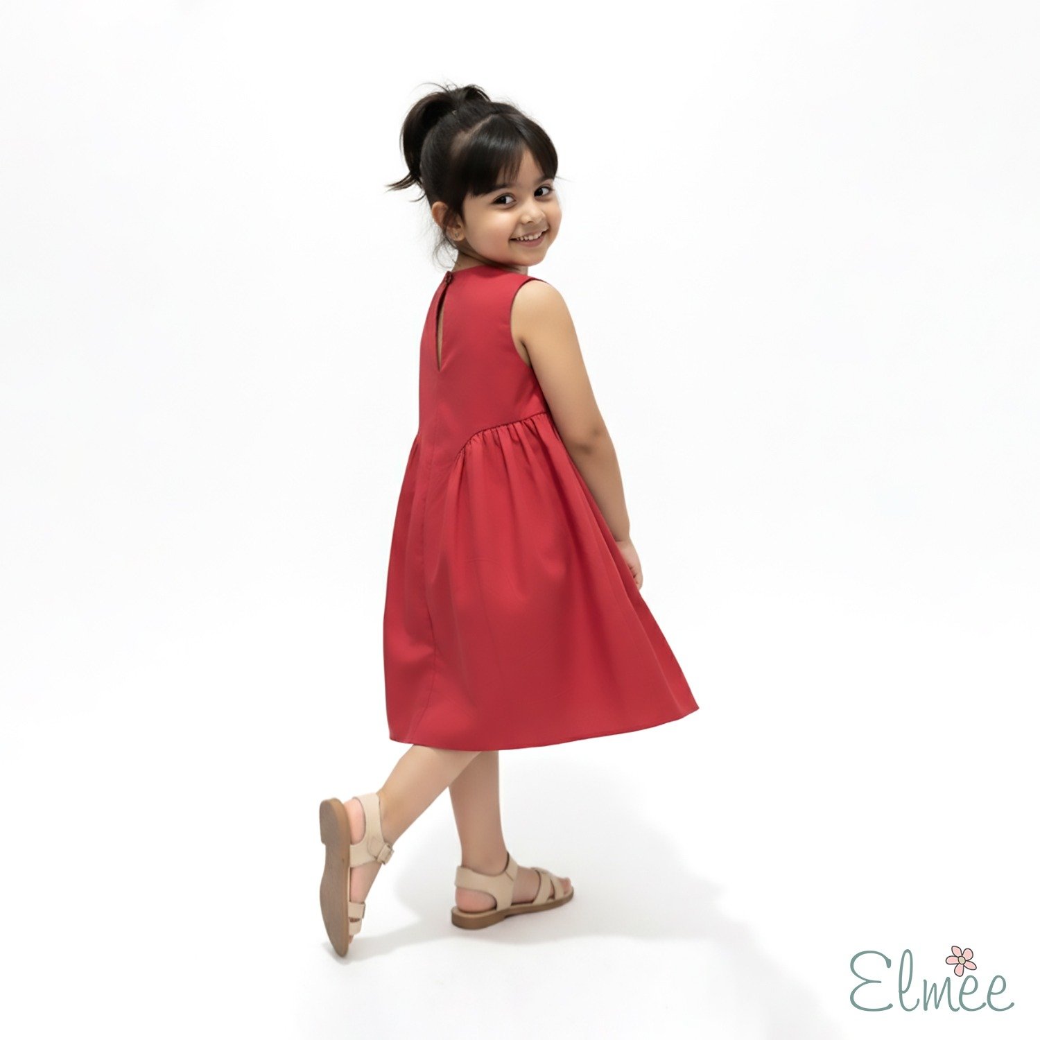 Redheart Basque Waist Dress - Image 2