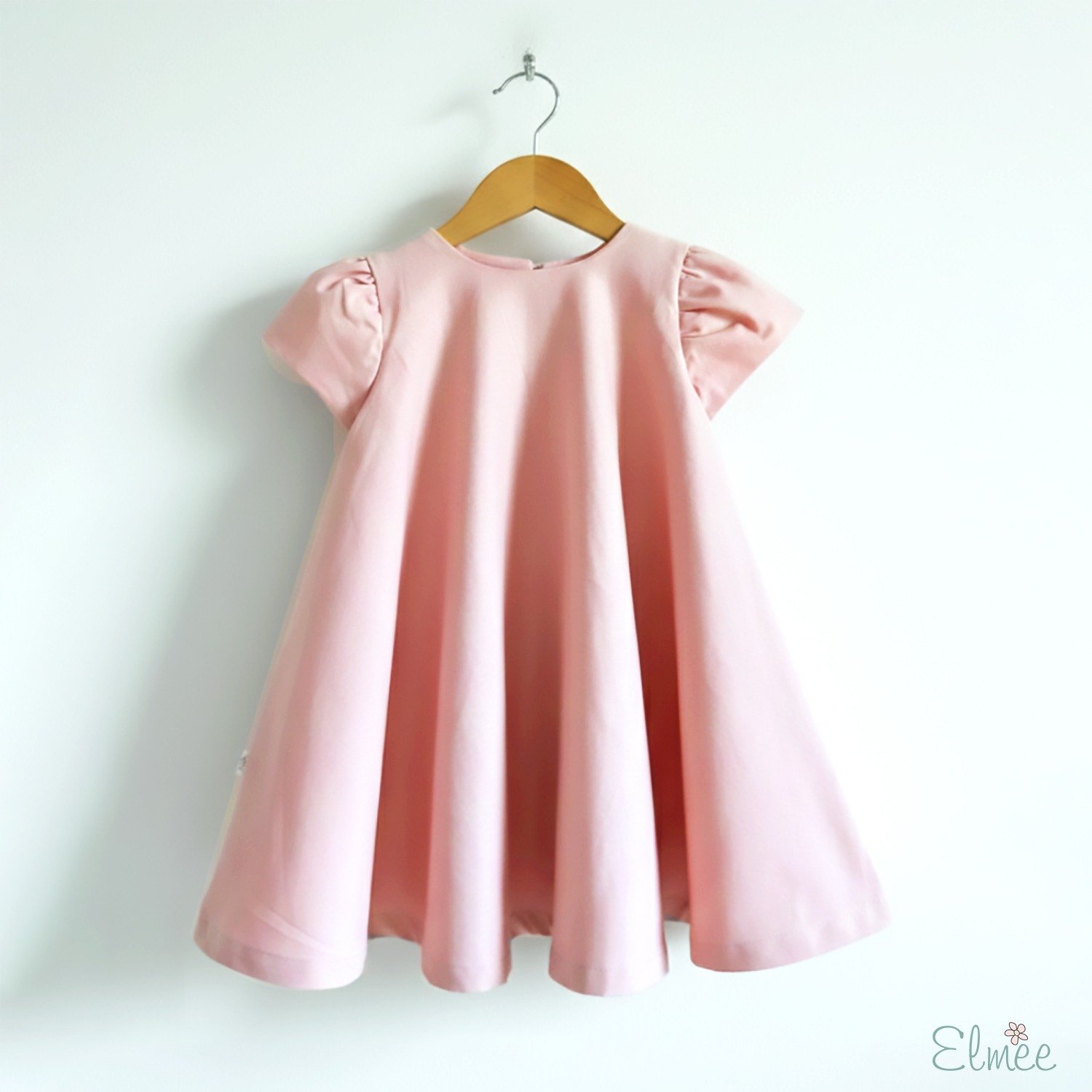 Pastel Pink Tent Dress - Image 4