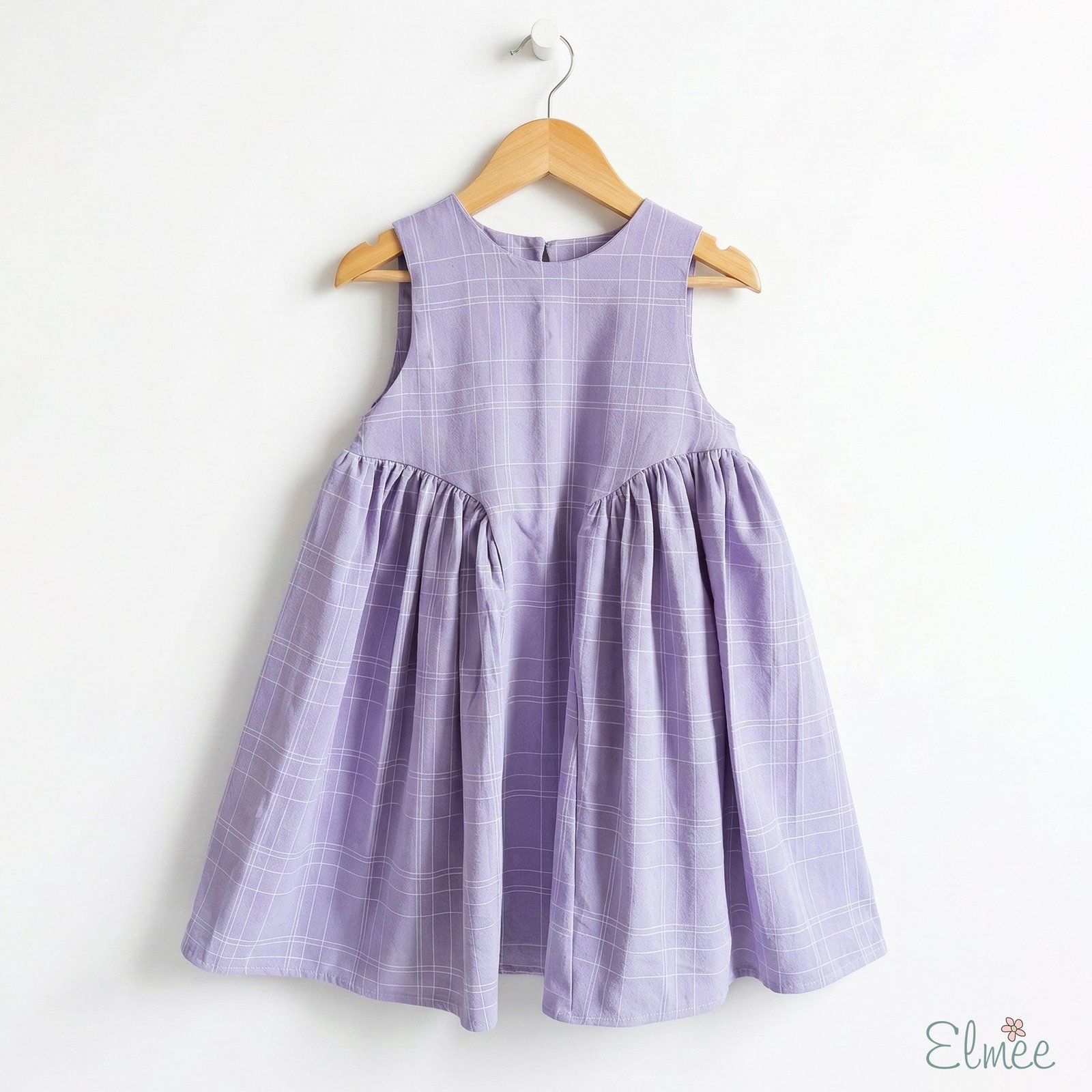 Purple Basque Waist Dress - Image 3