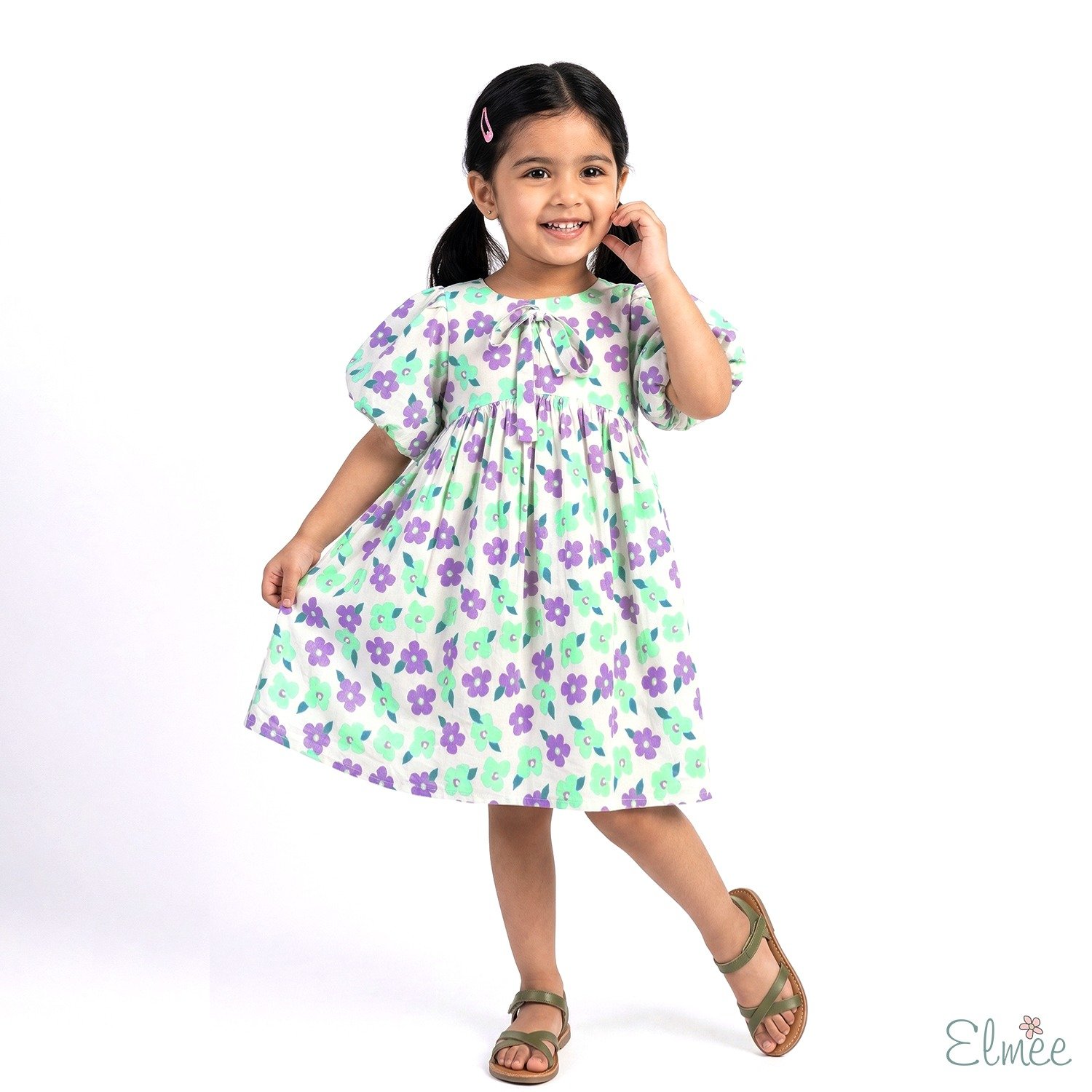 Cool Petal Scarlet Dress