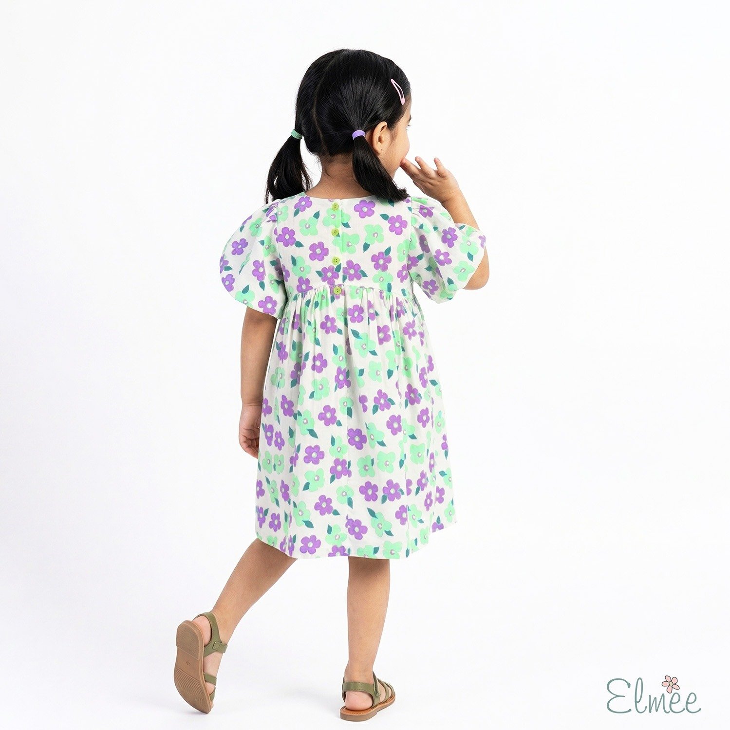 Cool Petal Scarlet Dress - Image 2