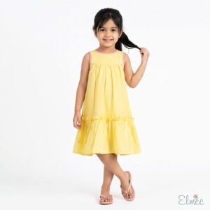 Corn Yellow Relax Dress