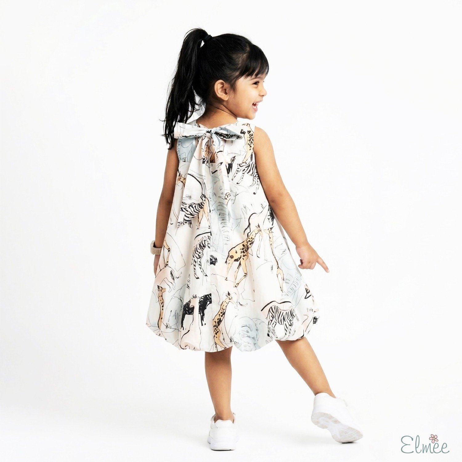 Zoo-Chic Bow Balloon Dress - Image 2