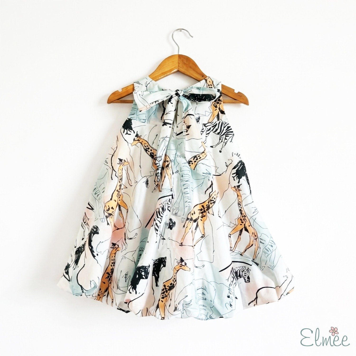 Zoo-Chic Bow Balloon Dress - Image 4