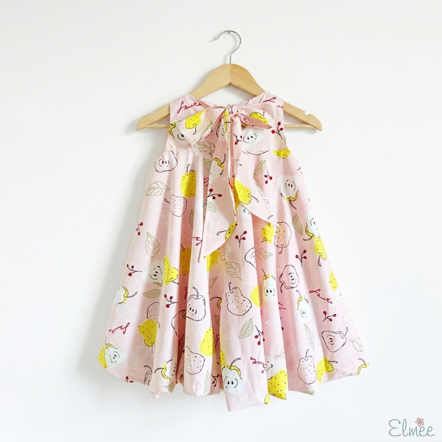 Pear Bow Balloon Dress - Image 4