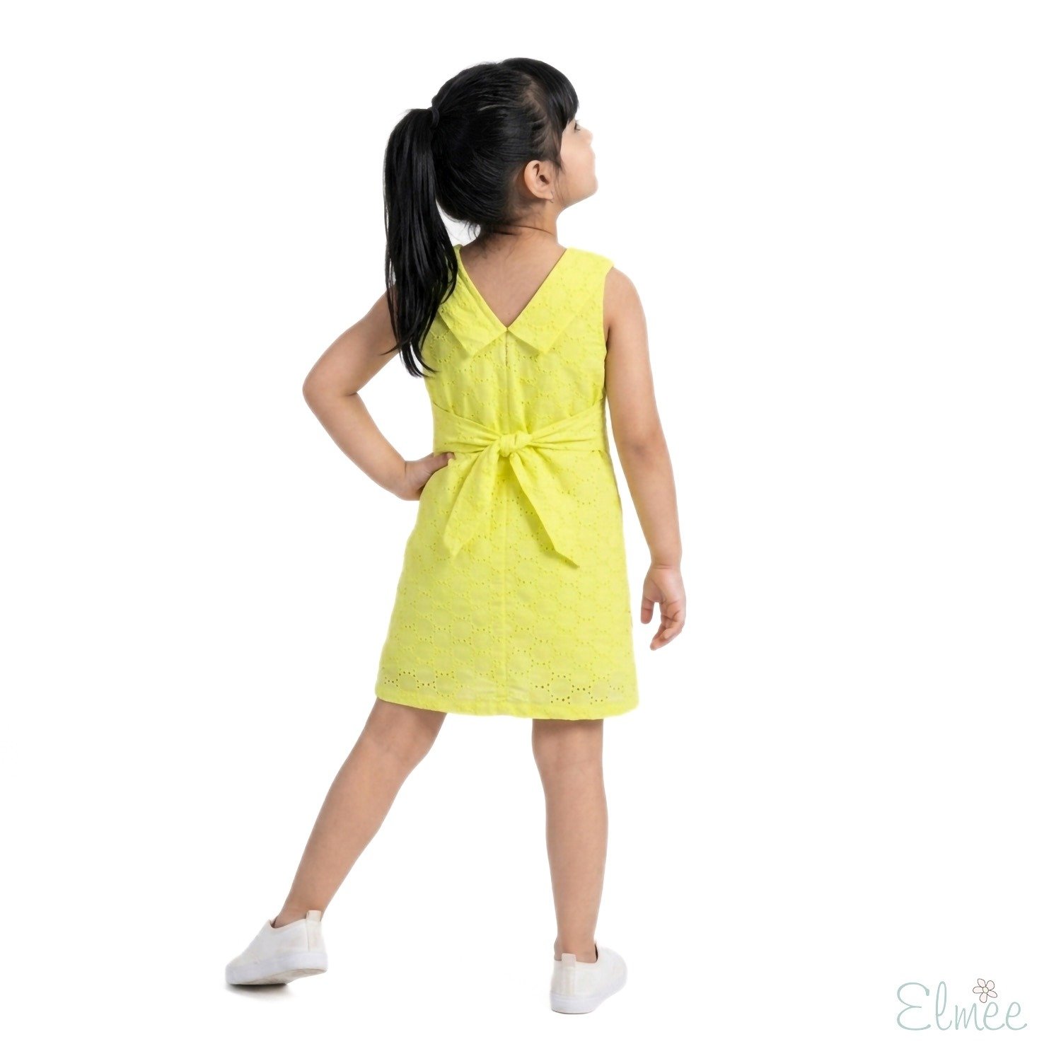 Yellow Cutlone Shift Dress - Image 2
