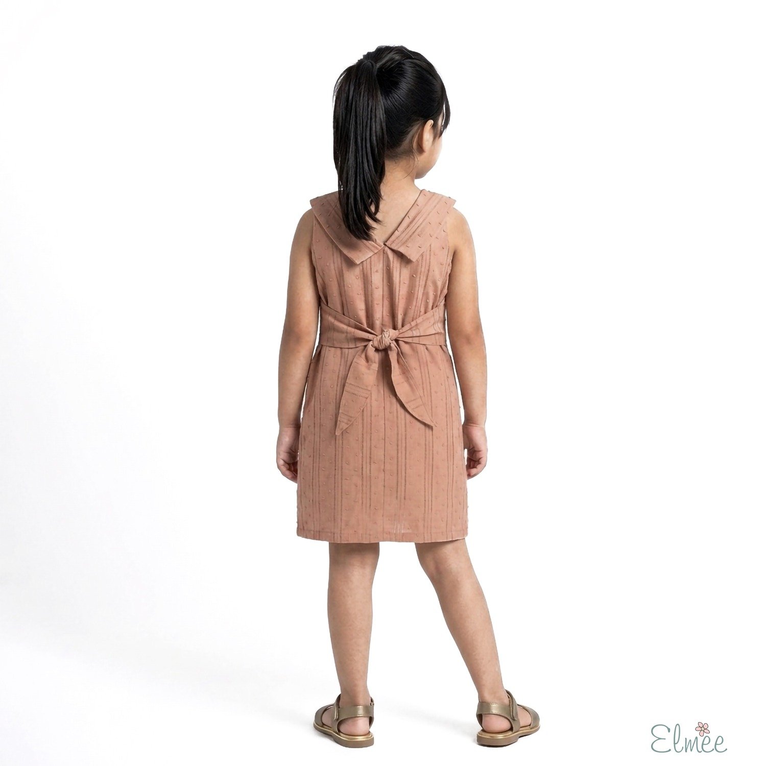 Dusty Taupe Shift Dress - Image 2