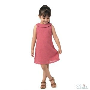 Coral Shift Dress