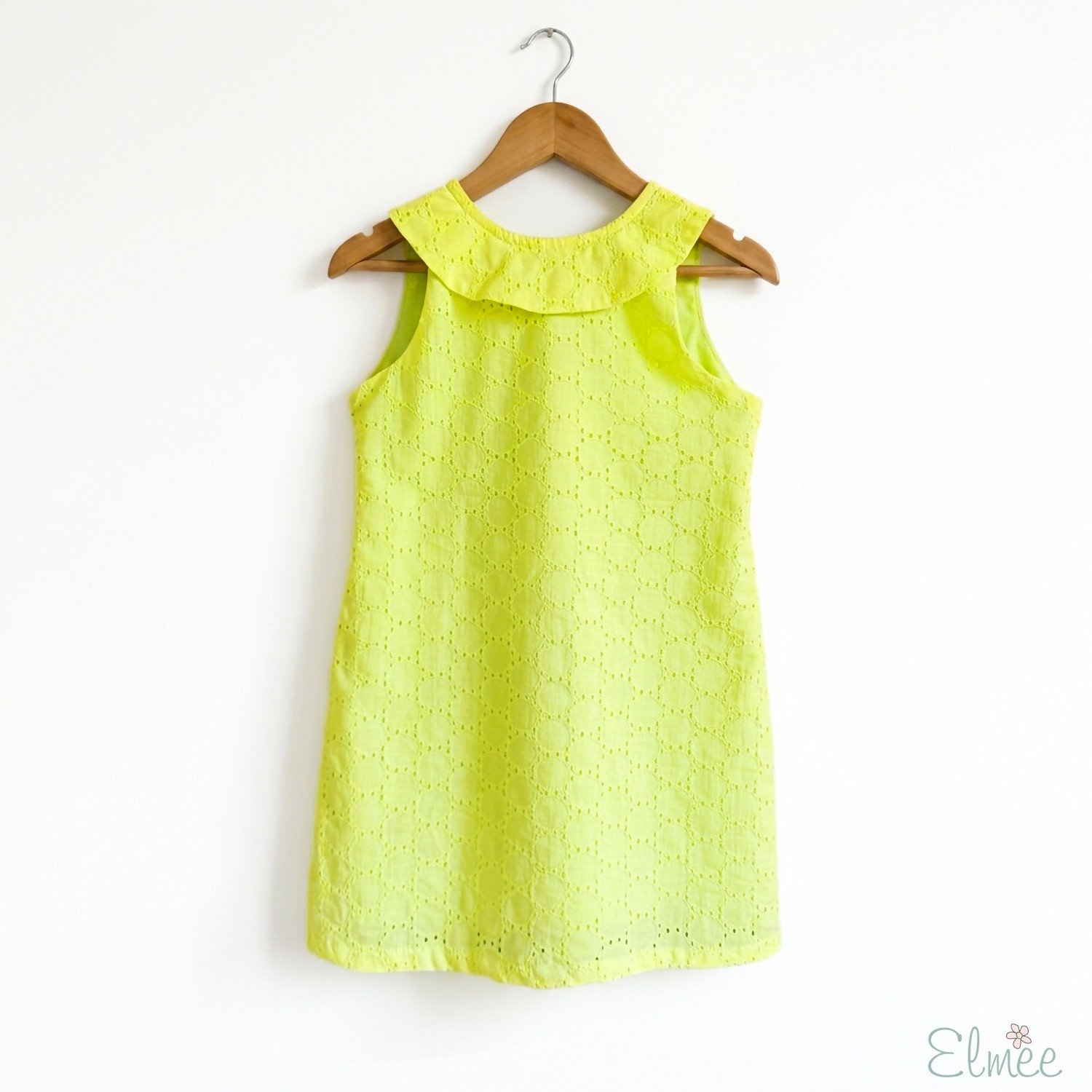 Yellow Cutlone Shift Dress - Image 4