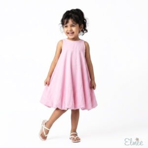 Soft Pink Balloon Dress
