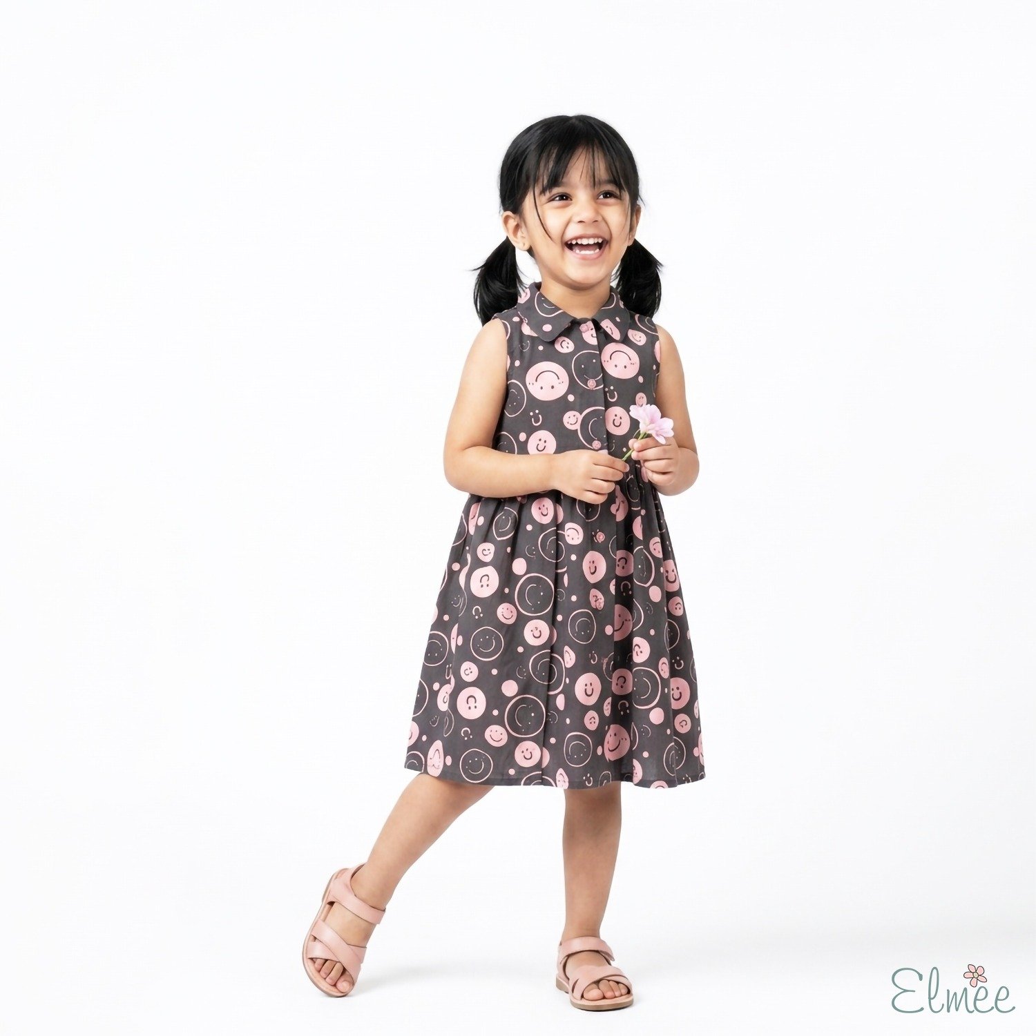 Smiley Oxford Dress - Image 2