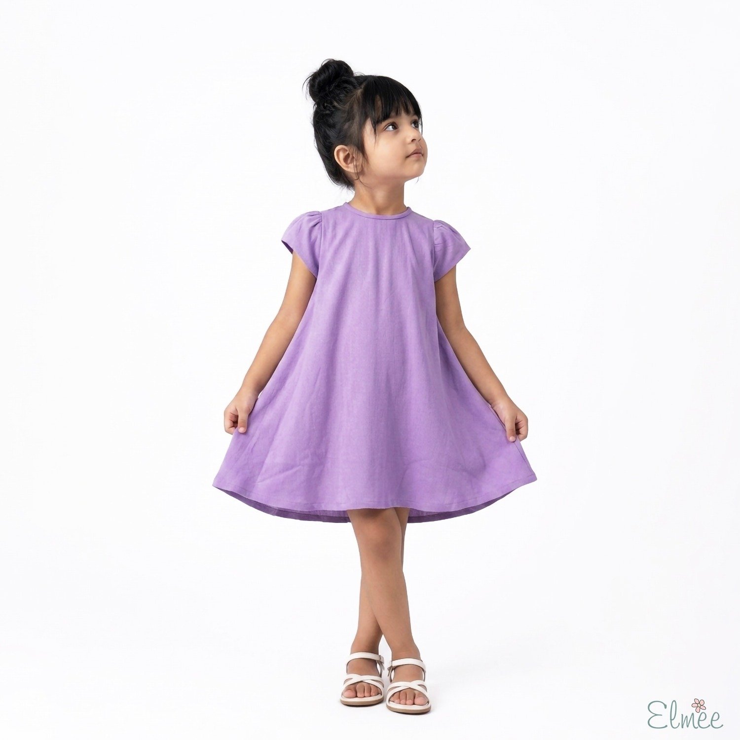 Purple Tent Dress - Image 2