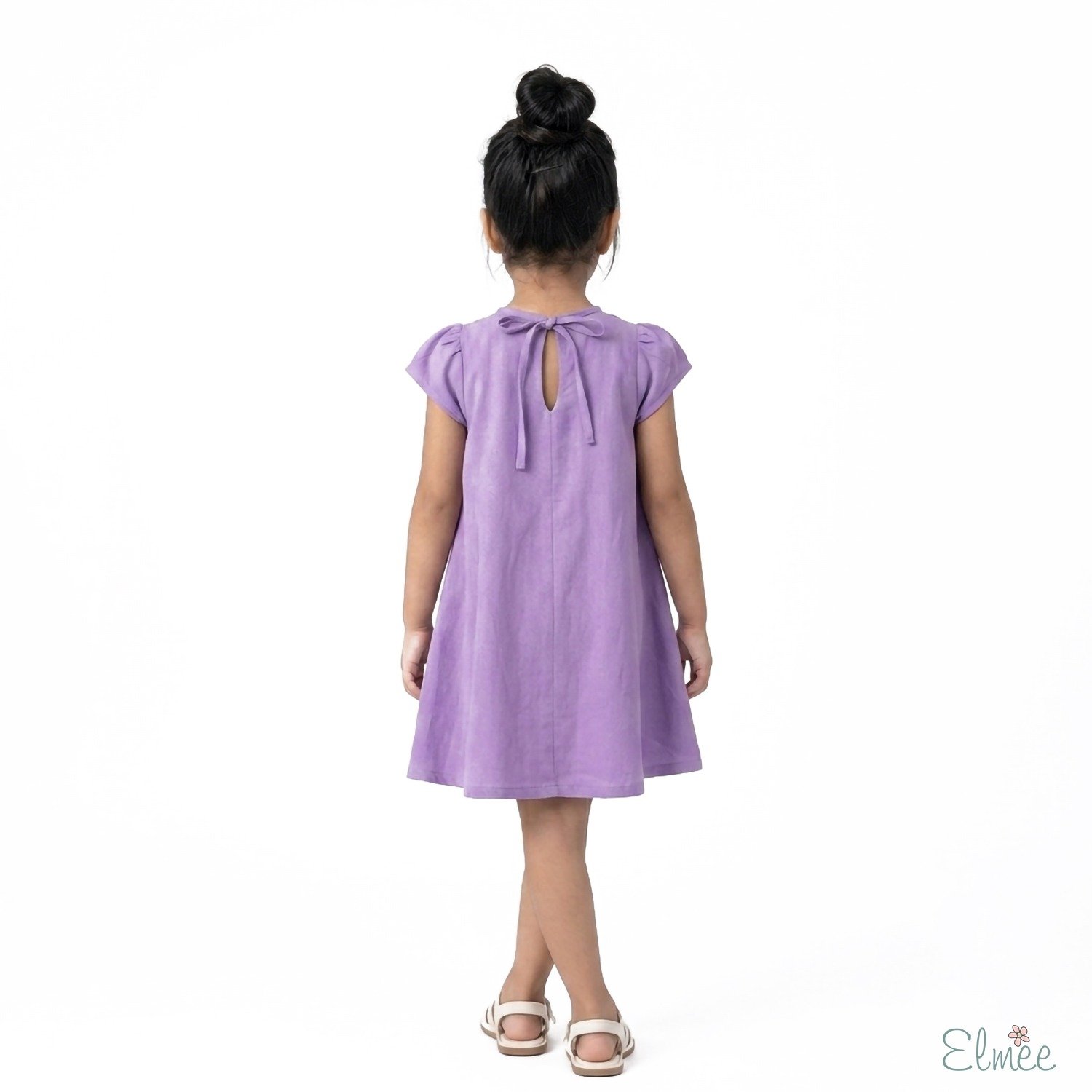 Purple Tent Dress - Image 3