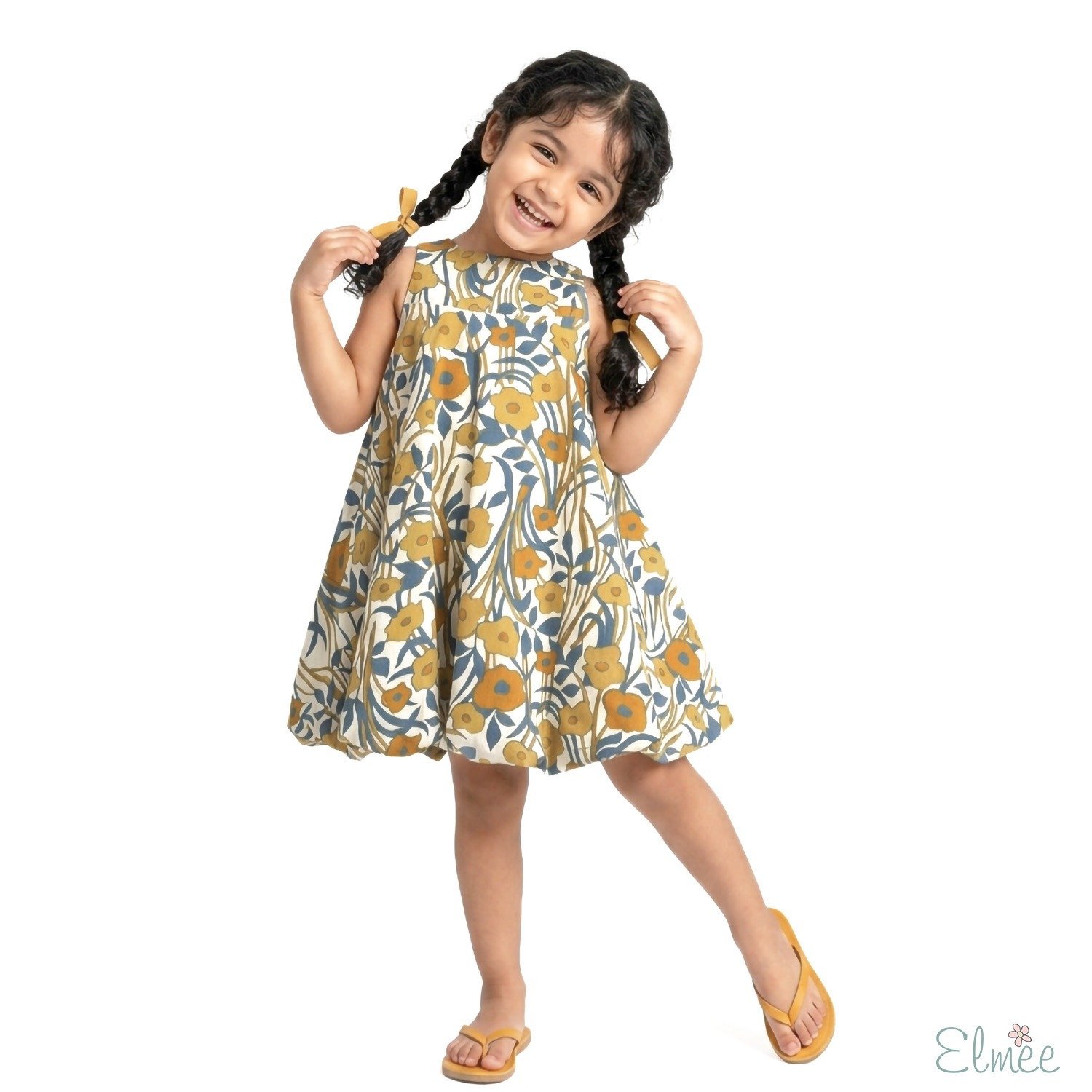 Wildflower Balloon Dress