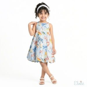 Sky Meadow Balloon Dress