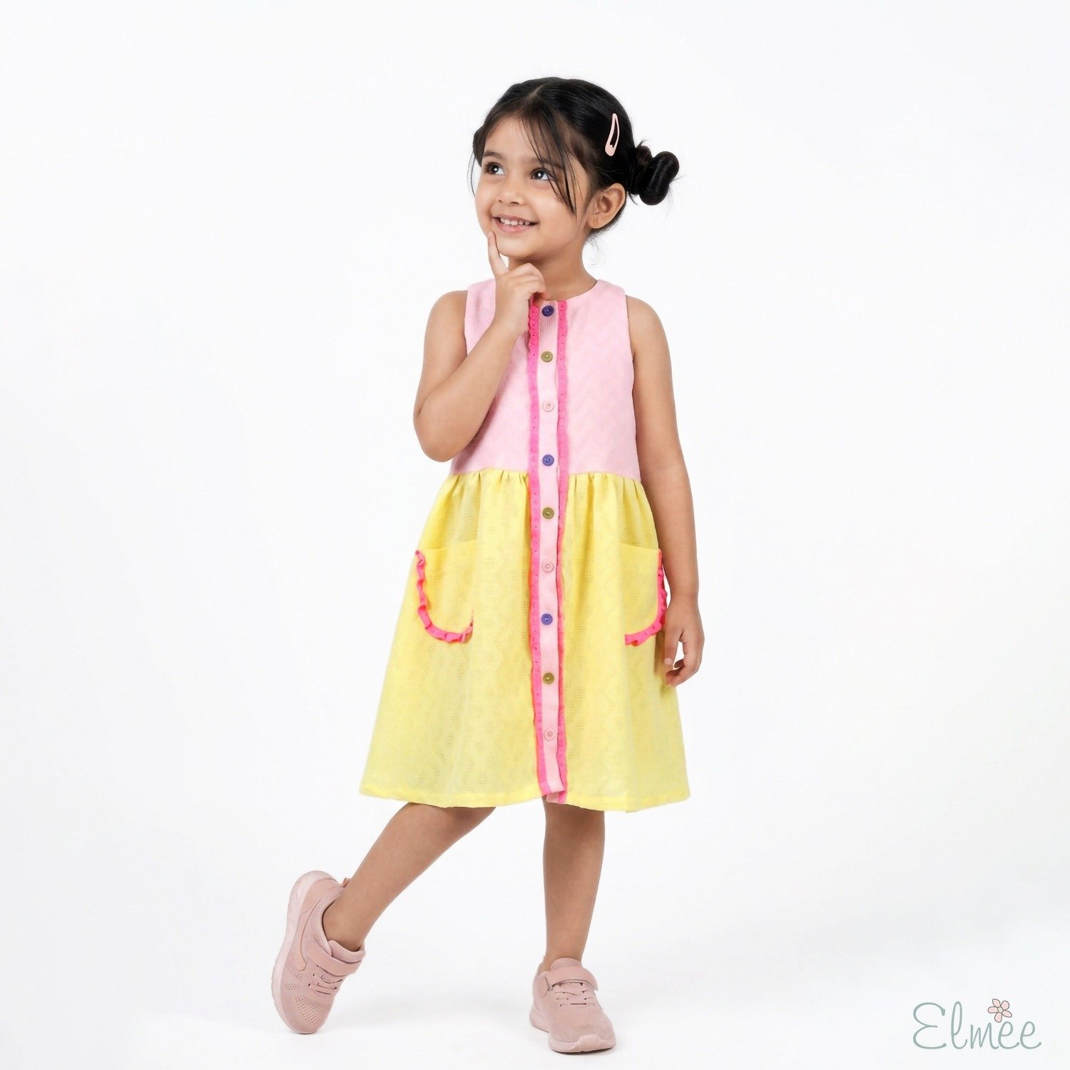 Blush Yellow Sorbet Dress