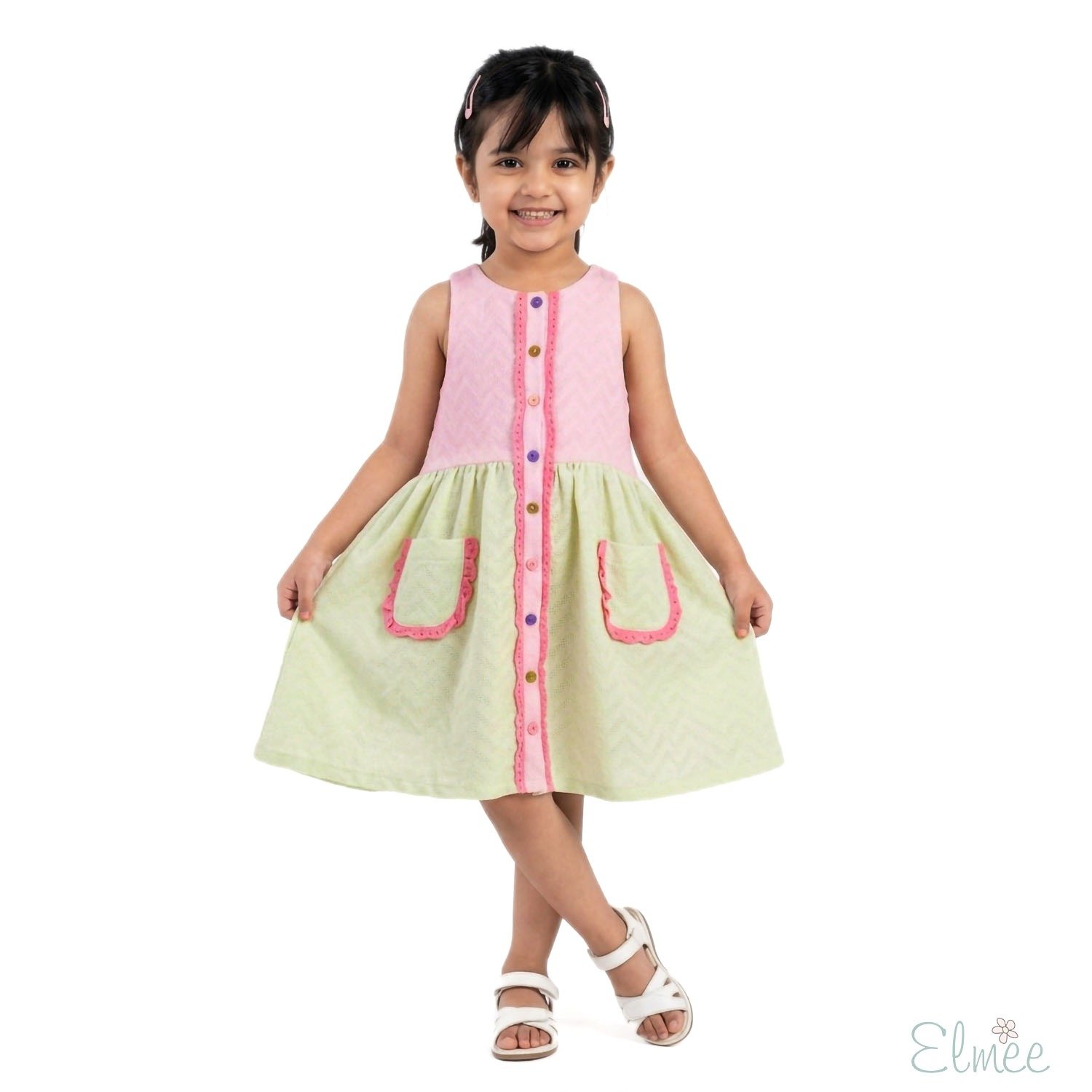 Mint & Pink Sorbet Dress