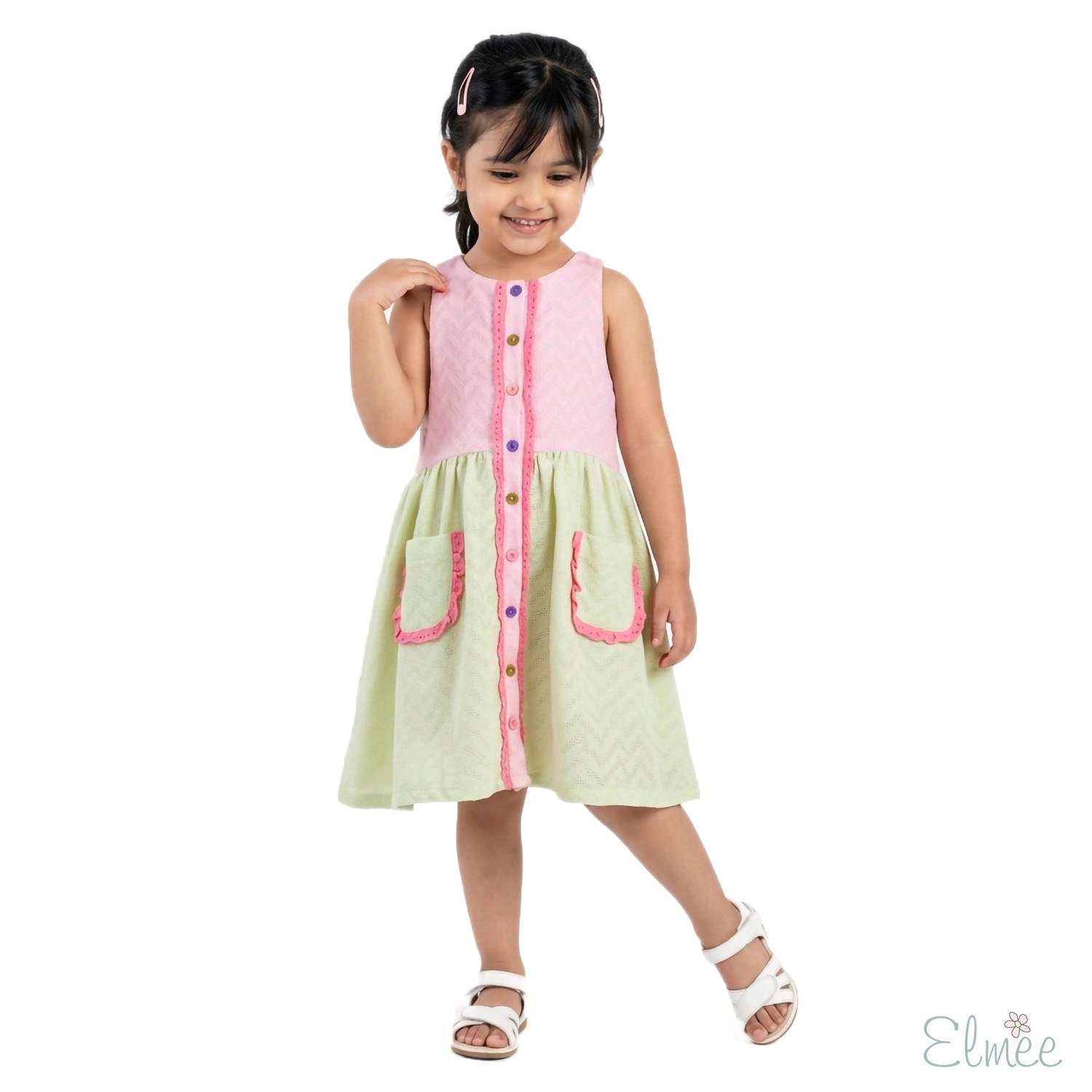 Mint & Pink Sorbet Dress - Image 2