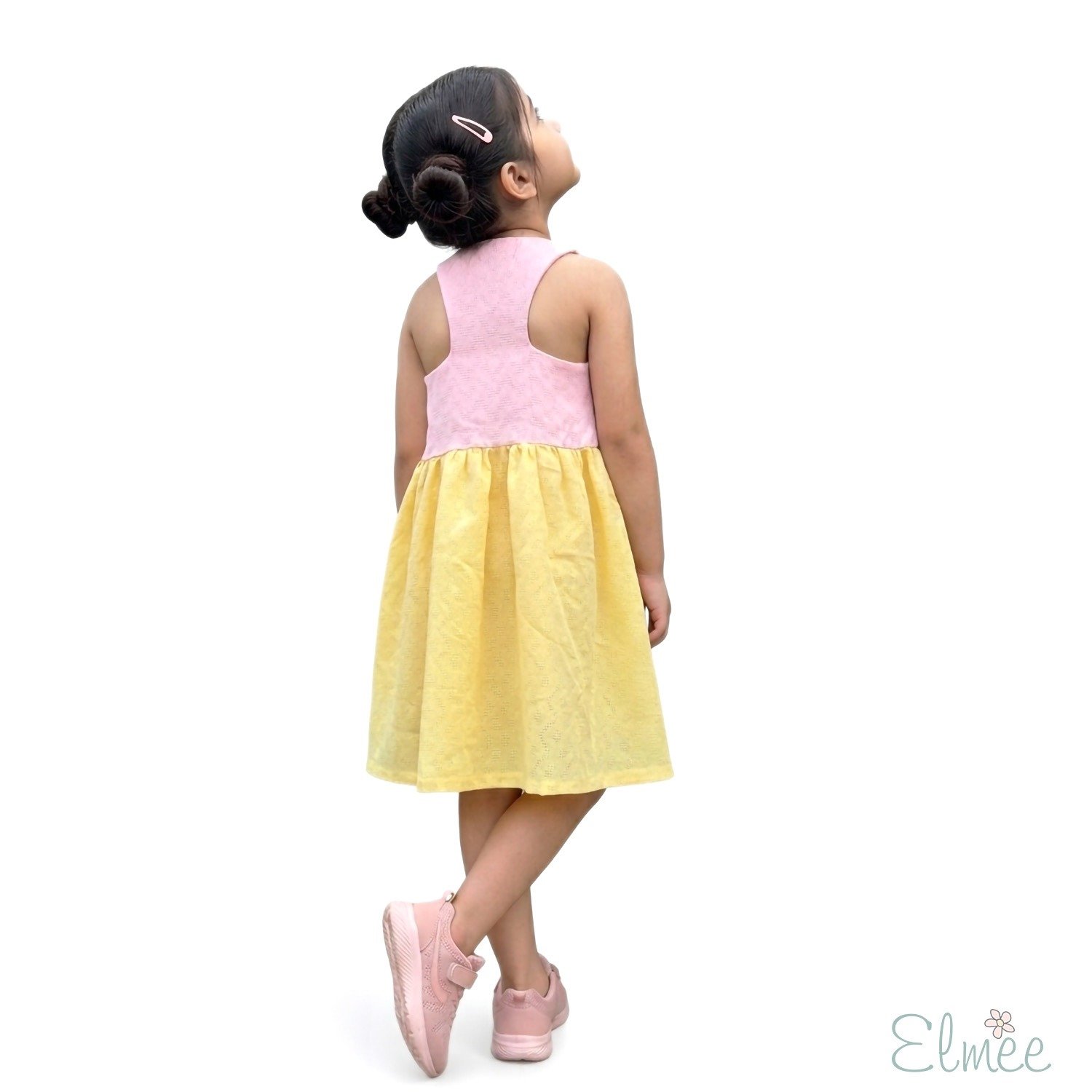 Blush Yellow Sorbet Dress - Image 3