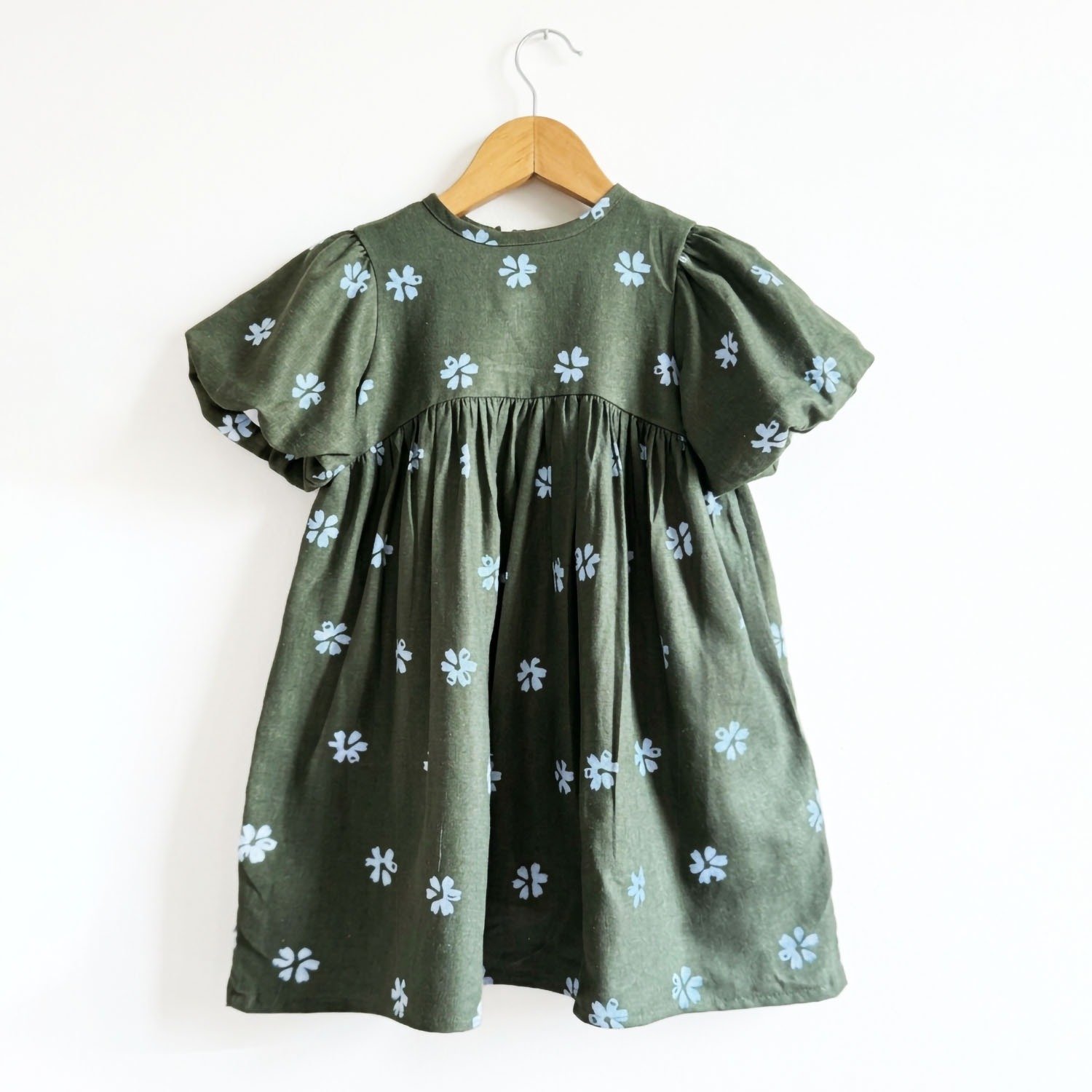 Clover Puff Sleeve Dress - Image 4