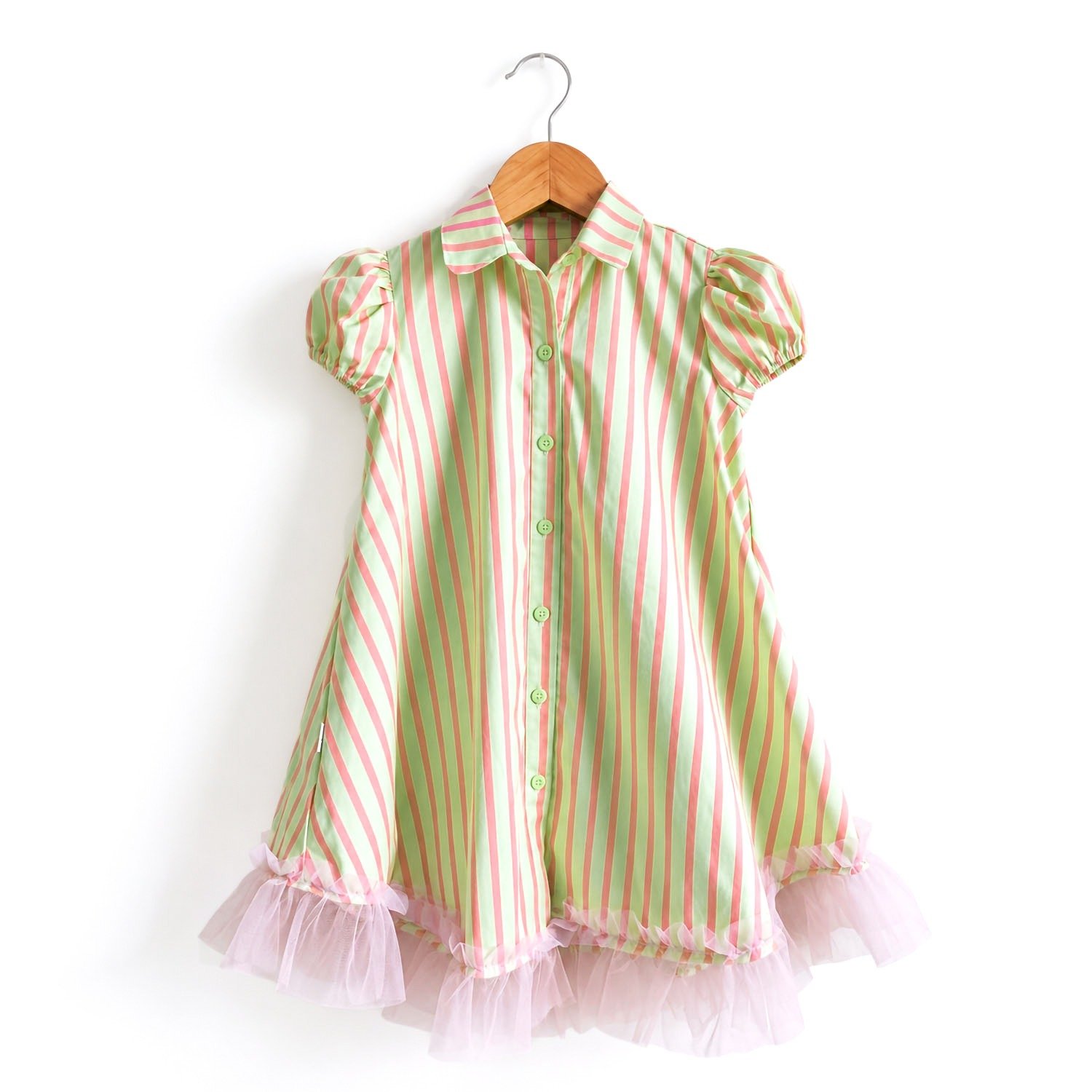 Cotton Candy Shirt Dress - Image 3